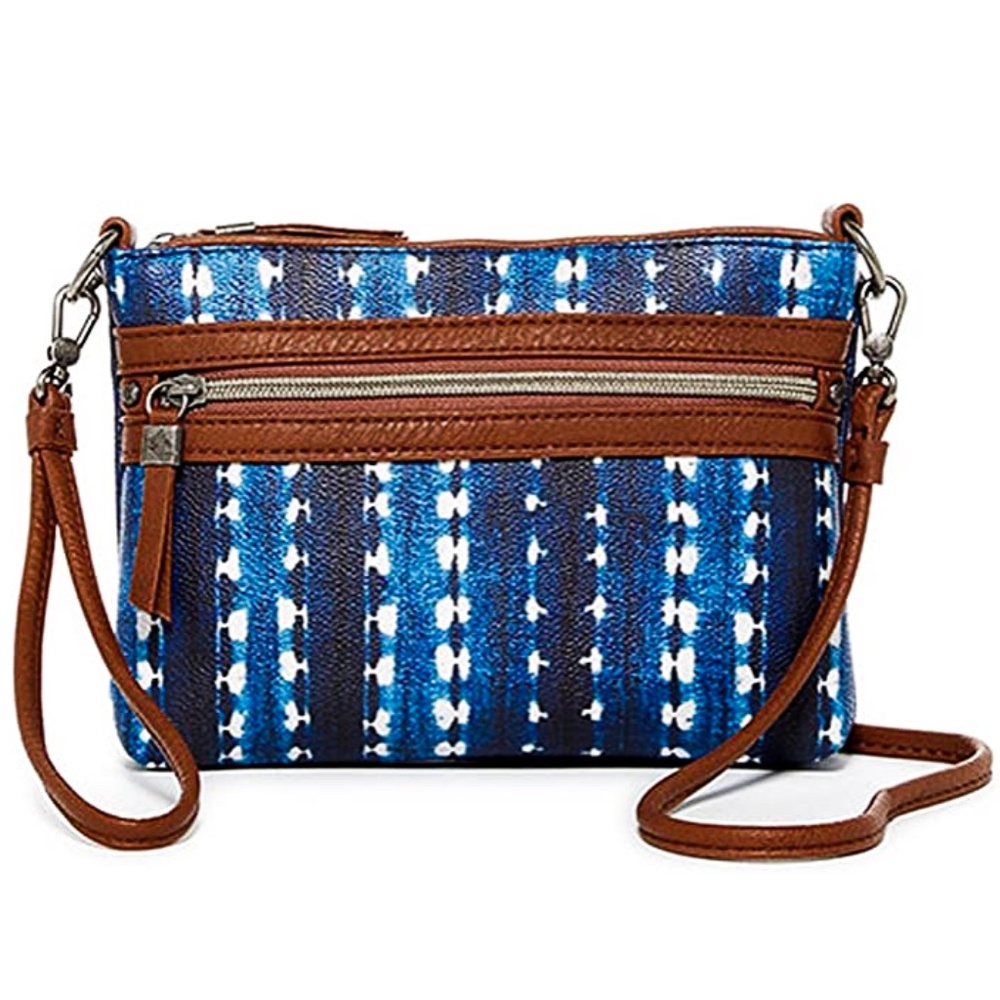 The Sak Laguna Stripe Hasley Crossbody Bag NWT
